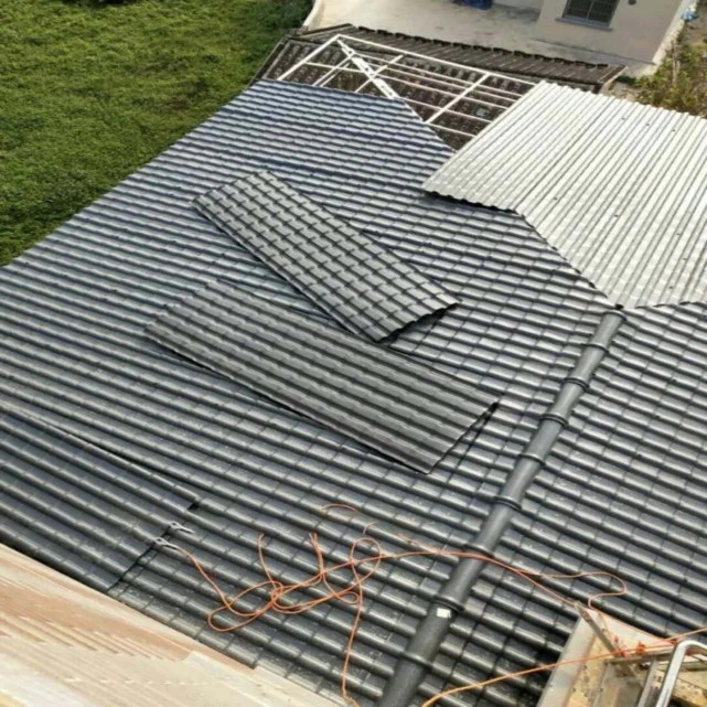 新型建筑材料合成樹(shù)脂瓦，新時(shí)代城市建設(shè)的屋頂瓦
